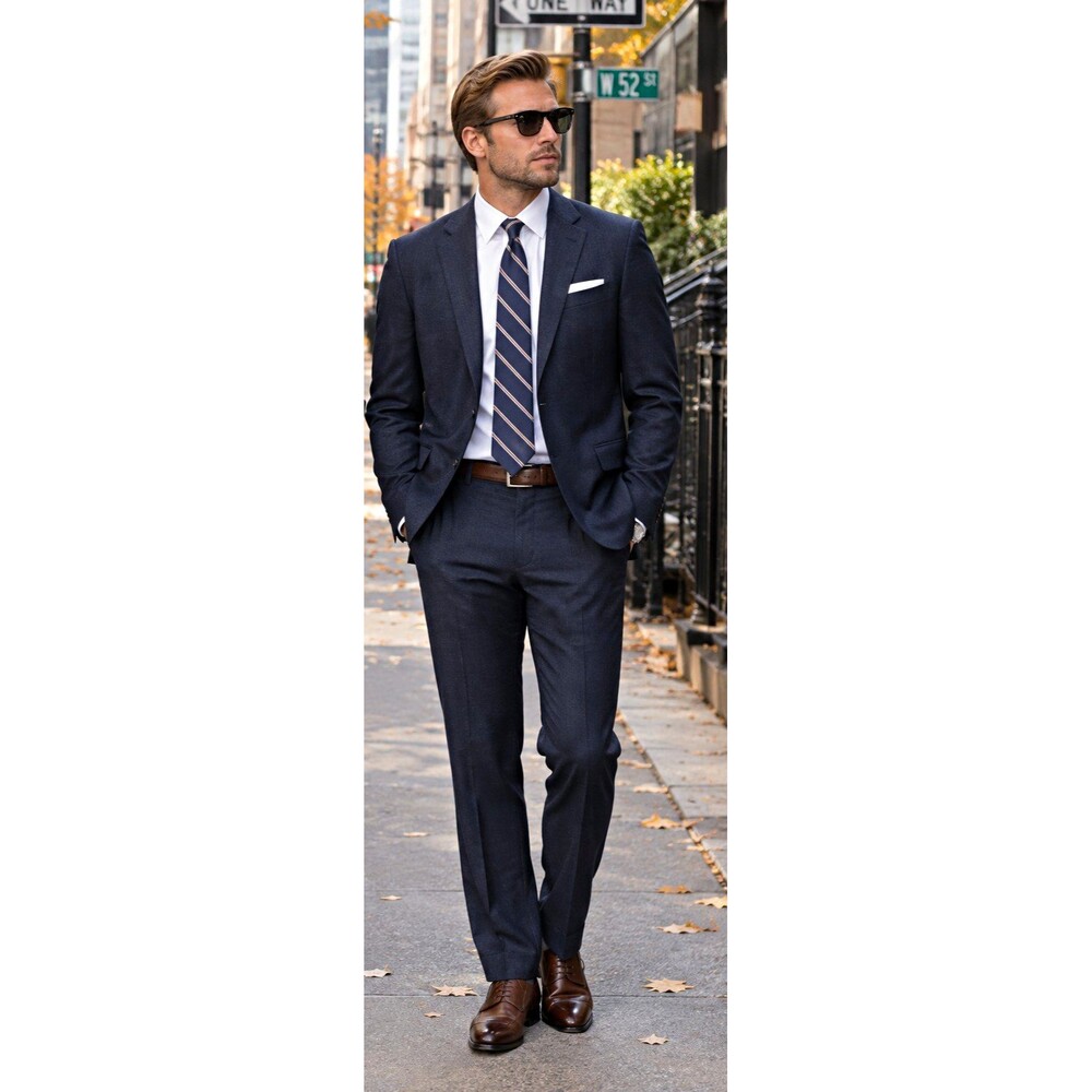 Dockers Signature Performance Stretch Dress Pants – 30x32 Navy Blue